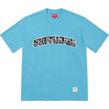 Supreme Block Arc S/S Top Truien Blauw | NL331UT