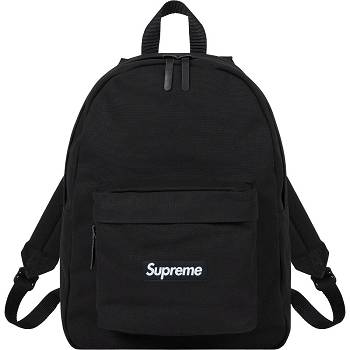 Supreme Canvas Backpack Tassen Zwart | NL166BC
