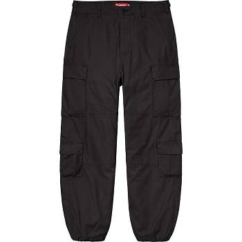 Supreme Cargo Pant Broek Zwart | NL396ZG