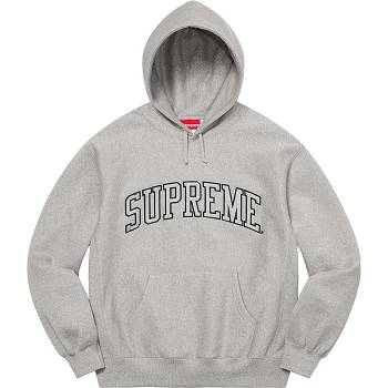 Supreme Glitter Arc Met Capuchon Sweatshirts Grijs | NL299QZ