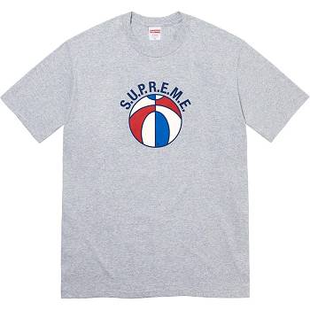 Supreme League Tee T-shirts Grijs | NL235GL