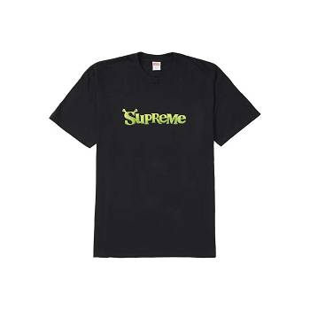 Supreme Shrek T-shirts Zwart | NL196WY