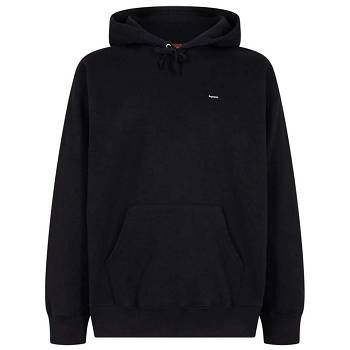 Supreme Small Box Logo Hoodie Zwart | NL465AP