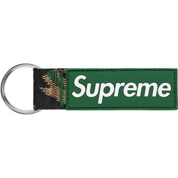 Supreme Webbing Keychain Accessoires Groen | NL184HK